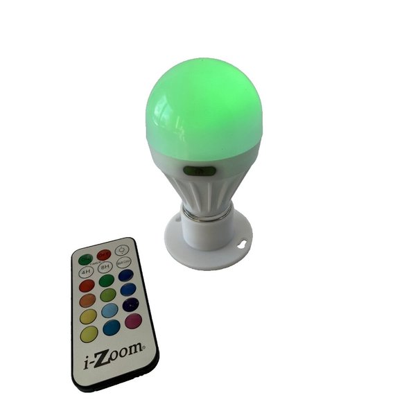 Colour Changing Light Bulb With Remote IZoom LED Light Hang And Grab - Picture 8 of 16